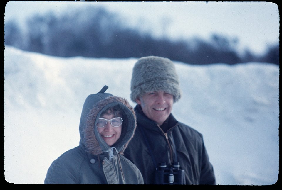 1977 Bill and Lynn Lankton on the Ice